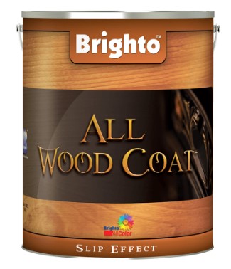 Brighto All Wood Coat Exterior Varnish – Matt & Gloss Clear Protective Finish for Exterior Wood Doors & Furniture